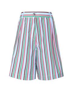 Bermuda SONIA print rayures signature - Sakina M'sa