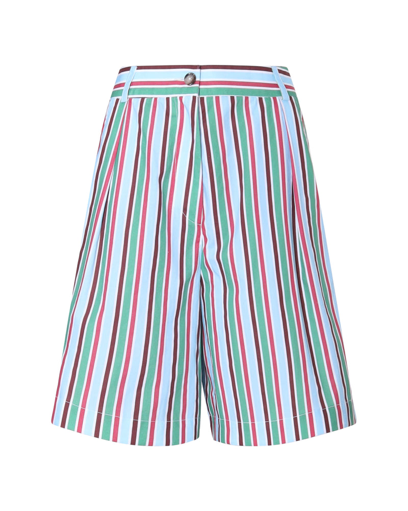 Bermuda SONIA print rayures signature - Sakina M'sa