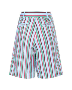 Bermuda SONIA print rayures signature - Sakina M'sa