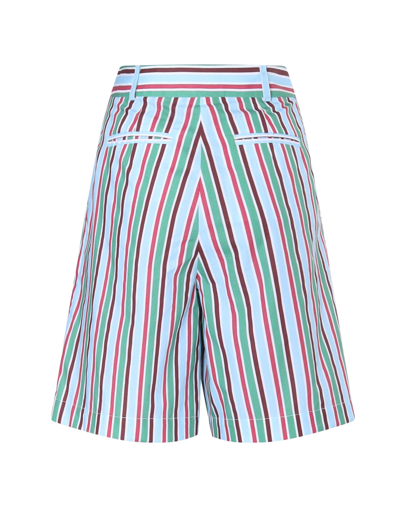 Bermuda SONIA print rayures signature - Sakina M'sa