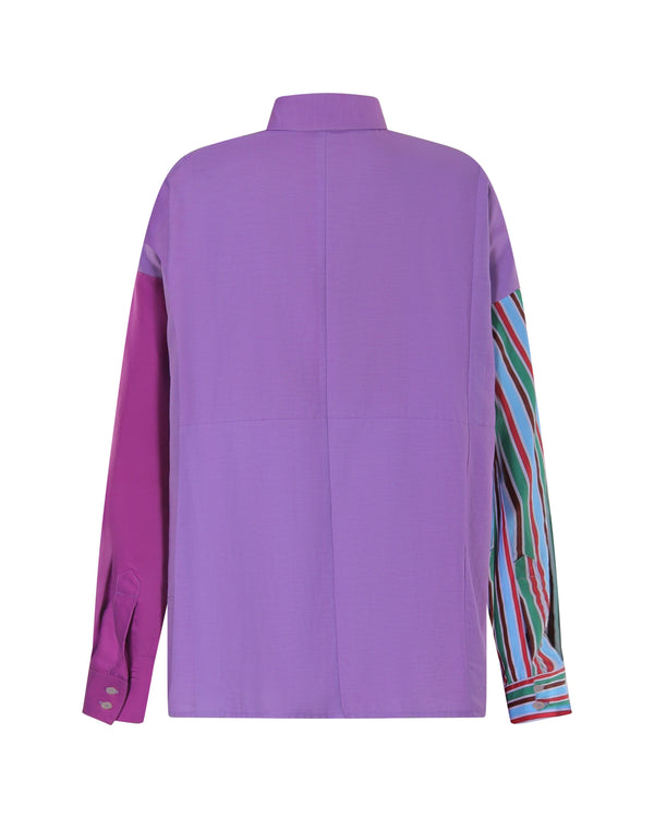 Chemise homme upcyclée CATALIN - Sakina M'sa