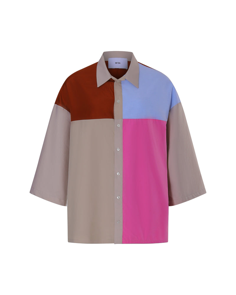 Chemise homme upcyclée CEDRIC - Sakina M'sa
