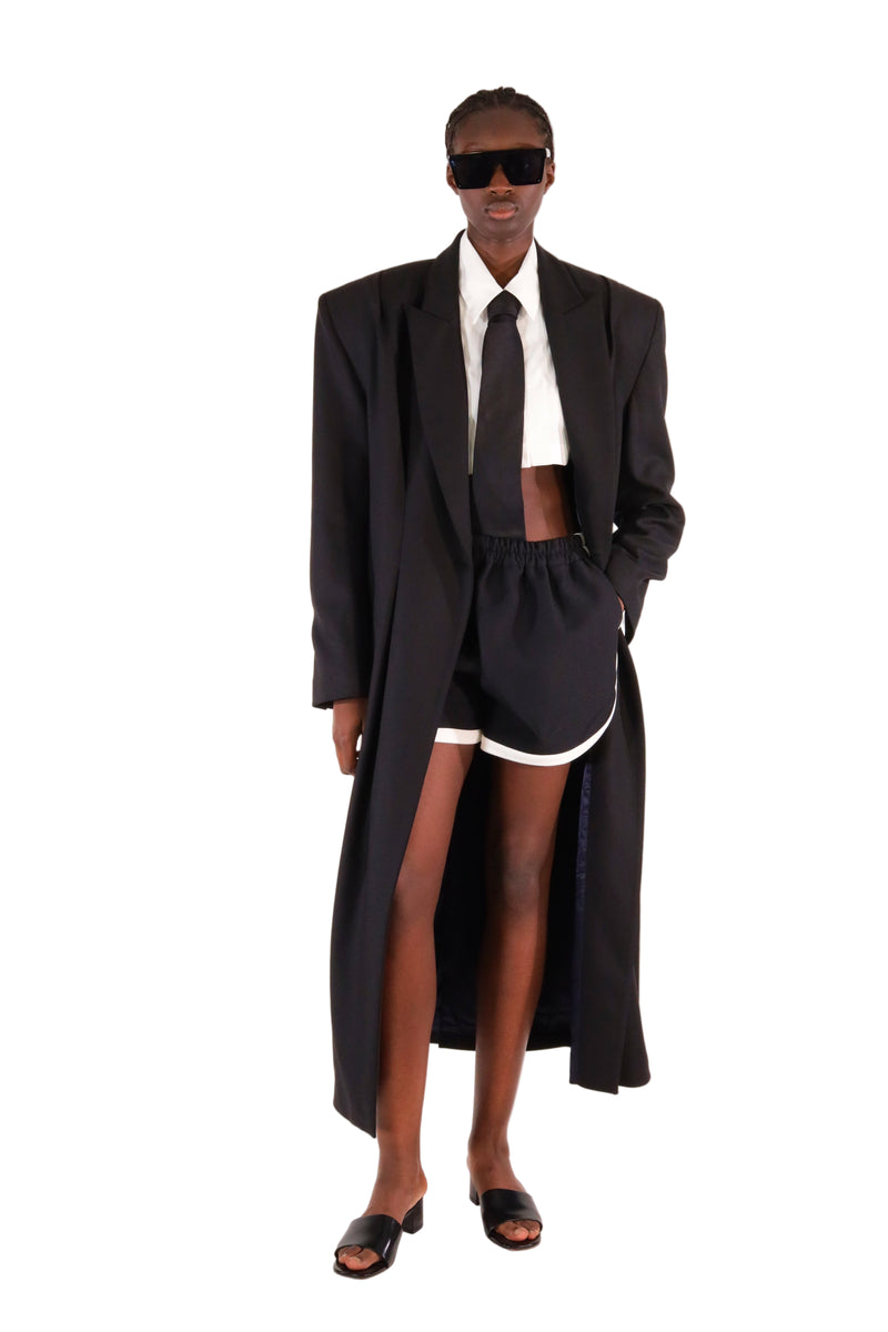 Manteau MAOU noir - Sakina M'sa