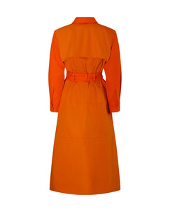Robe trench RAFAELLA orange - Sakina M'sa