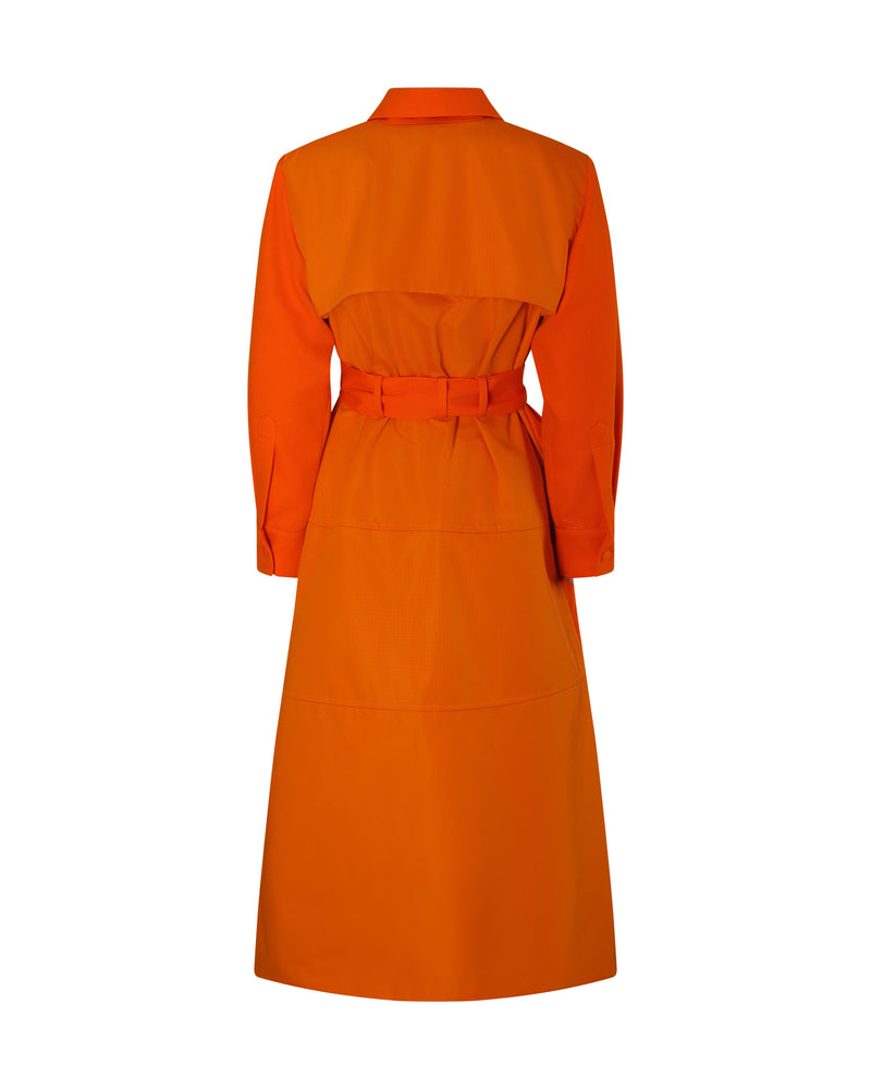 Robe trench RAFAELLA orange - Sakina M'sa