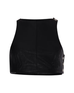 Top TIGA cuir - Sakina M'sa