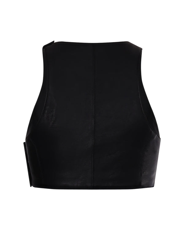 Top TIGA cuir - Sakina M'sa