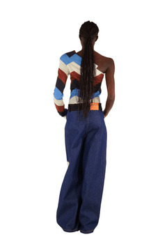 TRASS Multico chevron print - Sakina M'sa