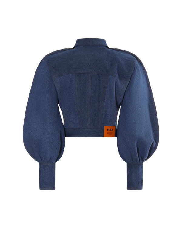 Veste courte VANIA bi - matière - Sakina M'sa