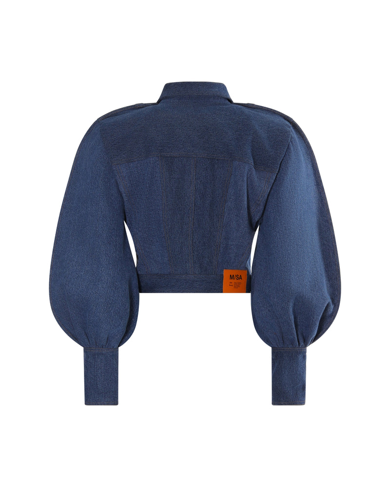 Veste courte VANIA bi - matière - Sakina M'sa